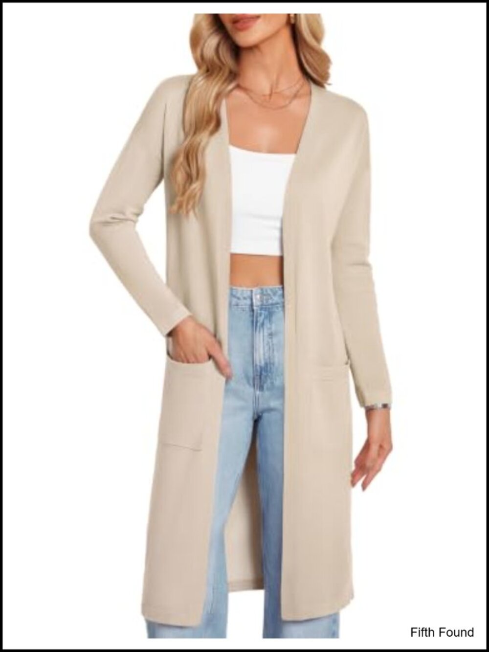 Womens Lightweight Open Front Long Maxi Cardigan Sweater